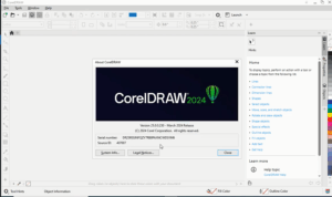 Bắt đầu sử dụng phần mềm Corel 2024
