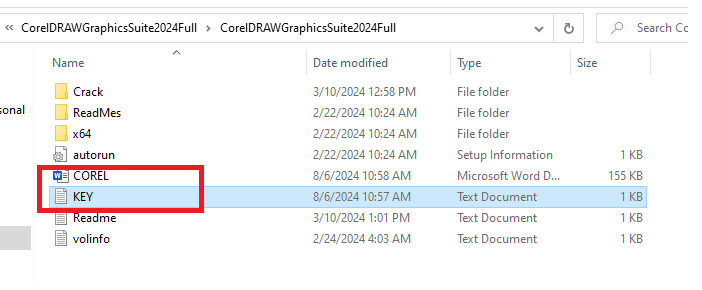 Mở file để lấy mã kích hoạt