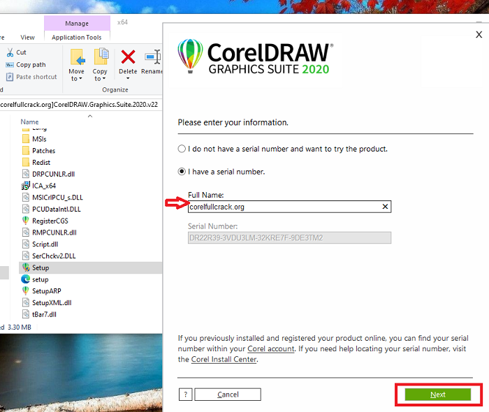 Cài đặt Corel 2021