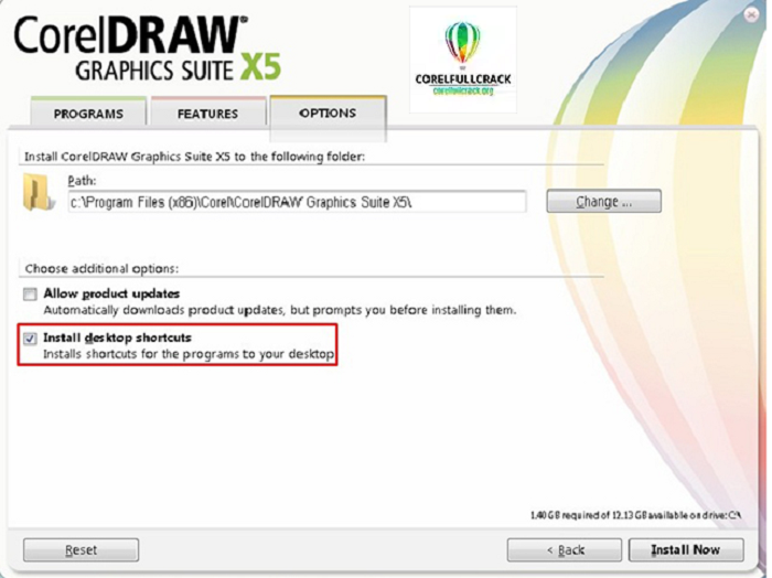 Nhấn Install để cài đặt